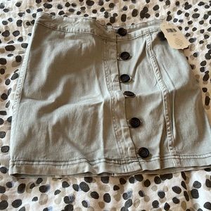 Skirt pretty light sage color